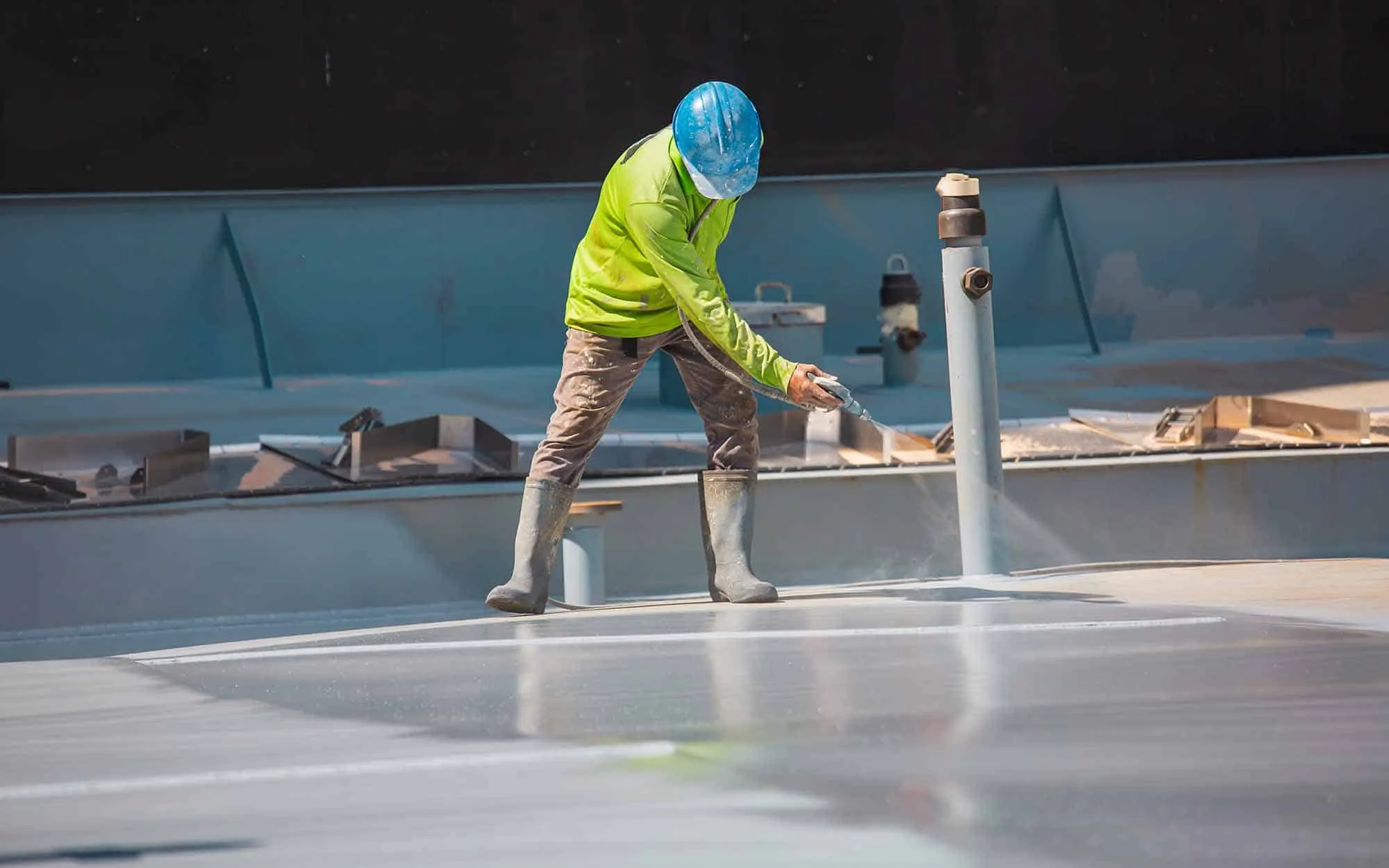 Silicone & Acrylic Coatings service photography