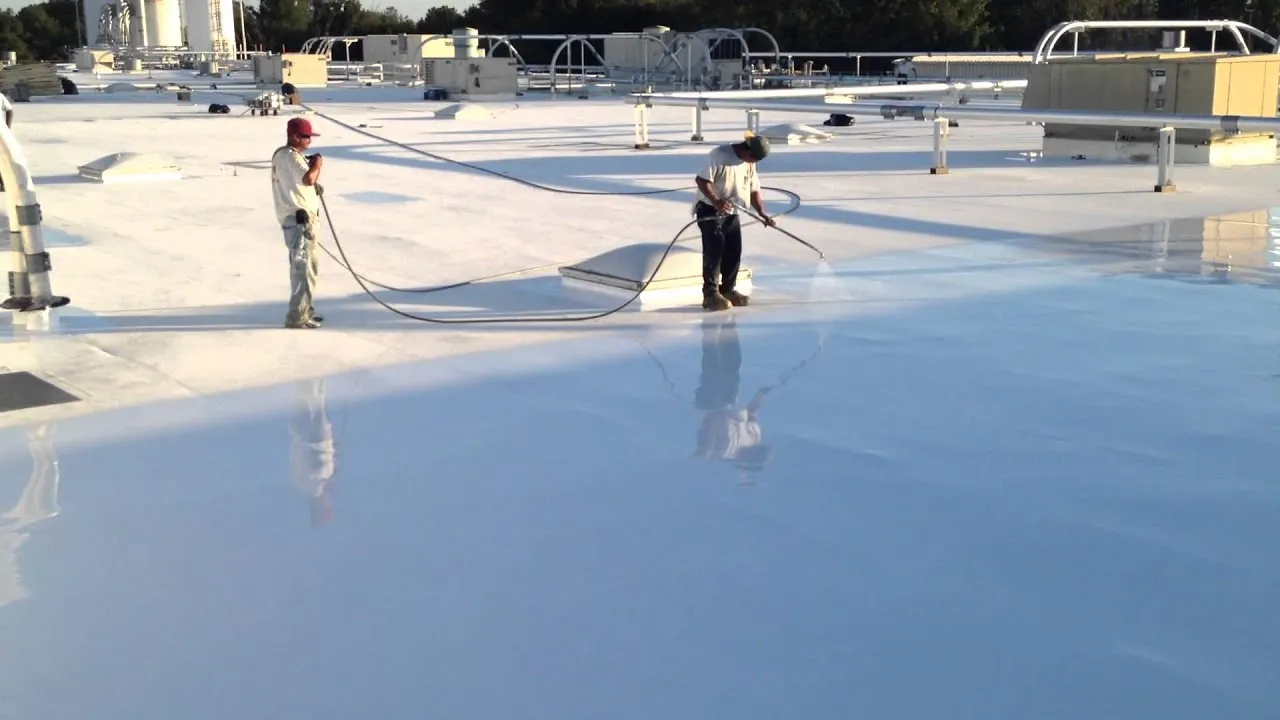 Silicone & Acrylic Coatings work by East Coast Foam
