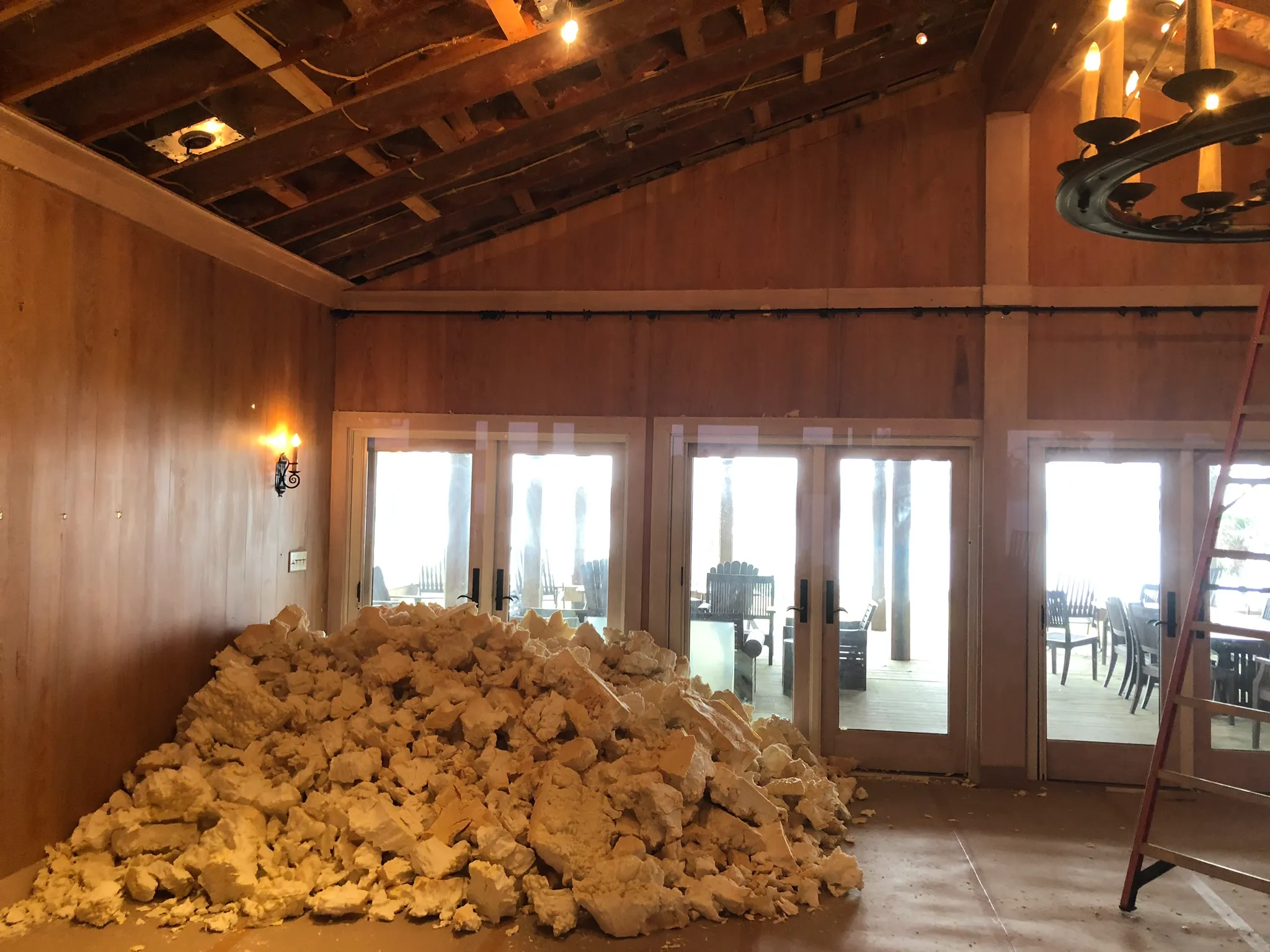 Insulation Removal work by East Coast Foam