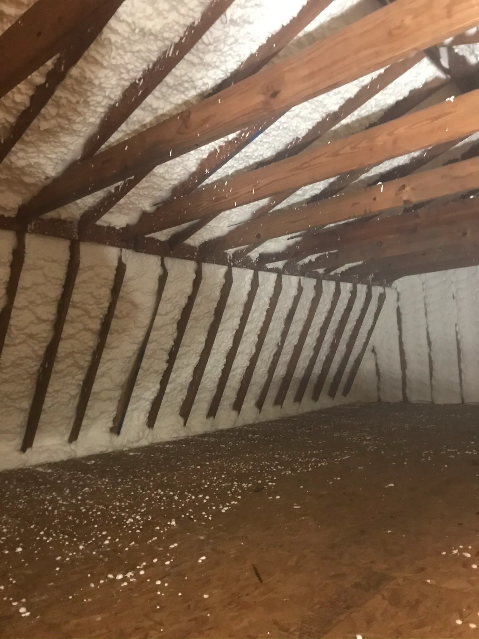 Open-Cell Spray Foam work by East Coast Foam